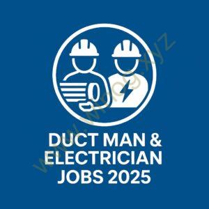 Duct Man & Electrician in Saudi Arabia